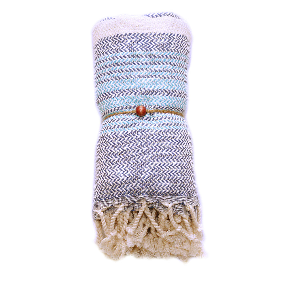 Tricolor Turkish Towel-10