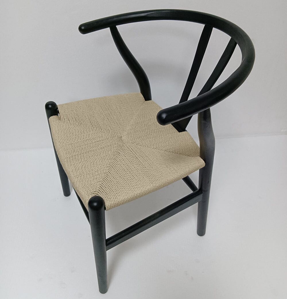 Dagmar Chair - Black & Natural Cord-1