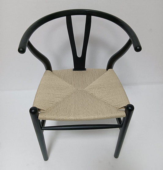 Dagmar Chair - Black & Natural Cord-0