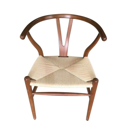 Dagmar Chair - Walnut & Natural Cord-0
