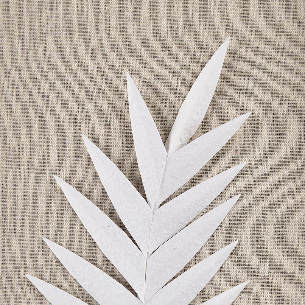 Framed Rice Paper Palm Leaves 3-piece Shadowbox Wall Decor-8