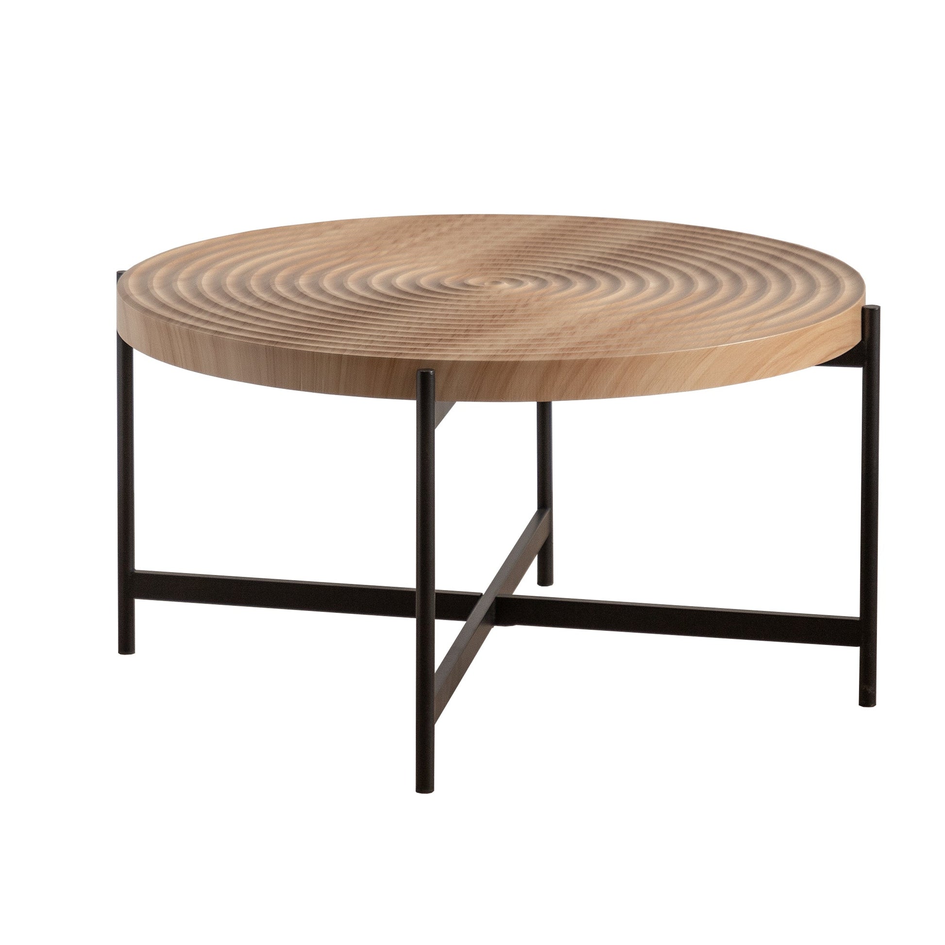 Modern Thread Design Round Coffee Table-6